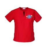 Notch V-neck Top